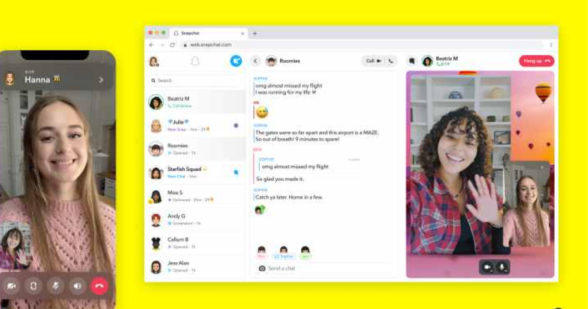 Snapchat Rolls out its Web Version
