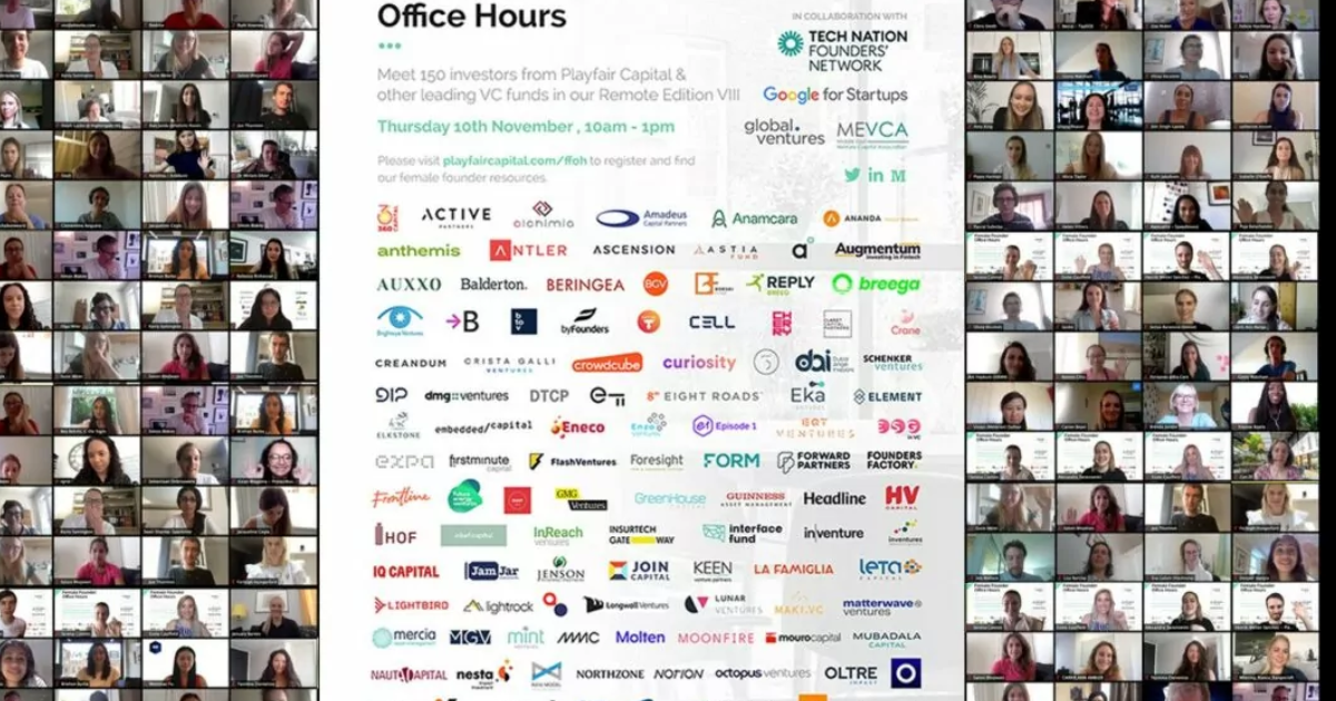 Playfair Capital and Global Ventures Launch “Female Founder Office Hours” across MENA