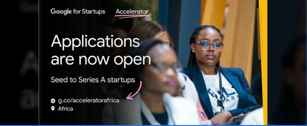 Google Launches Call for Applications for Startup Accelerator Africa Cohort 10