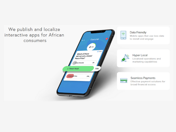 South African gaming startup, Carry1st secures $2.5 million series seed round led by CRE Venture Capital.