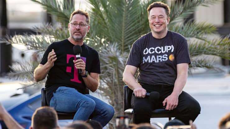SpaceX and T-Mobile team up to use Starlink satellites